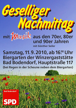 Sommerfest der SPD-Bad Bodendorf