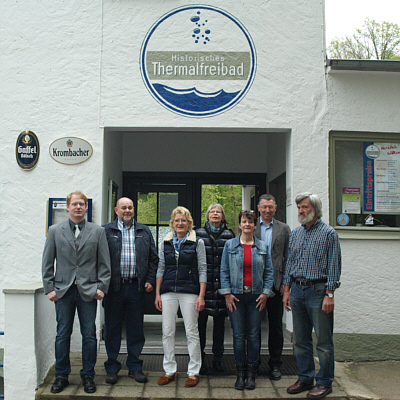 SPD Bad Bodendorf besucht Thermalfreibad